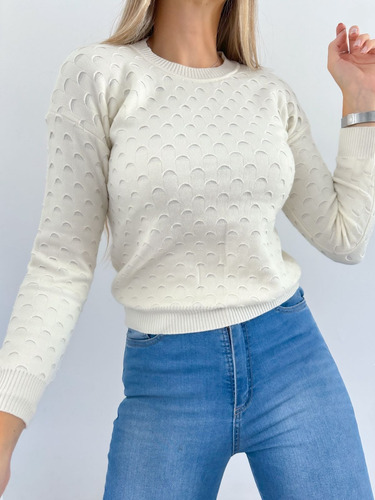 Sweater Escamas Bremer Doble Hilo