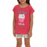 Pijama Niña Lady Genny Cotton Estampado Corto