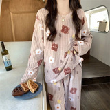 Pijamas Kawaii Polar Soft Invierno Cute Teen Adulto Moda 