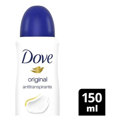 Dove Original Antitranspirante Aerosol Femenino 150ml Fragancia Femenina | MercadoLibre