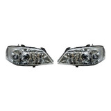 Par Juego Faros Chevrolet Astra 2004 - 2006 Fondo Cromad Tyo