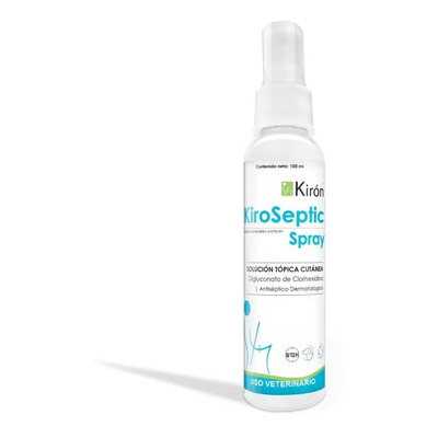 Kiroseptic Spray Antiséptico Dermatológico Canino\u002Ffelino | MercadoLibre