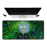 Pad Mouse Gamer Extra Largo Rick And Morty - Rick