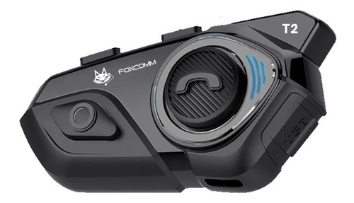 Intercomunicador Bluetooth Casco Moto Fox T2. Multiusuario