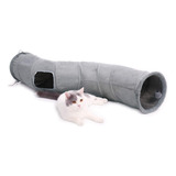 Tubo De Juego Gatos Plegable Cat Tunnel 10 5 Pulgadas D...