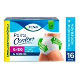 Tena Fraldas Para Adultos Descartável Pants Confort X 16u