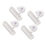 4pcs / Set Mini Exprimidor De De Para Instalar Blanco