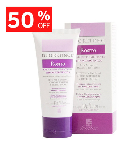 Duo Retinol Rostro Crema   