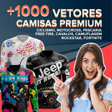 Ultra Pack Sublimação +1000 Vetores Camisa Esportes