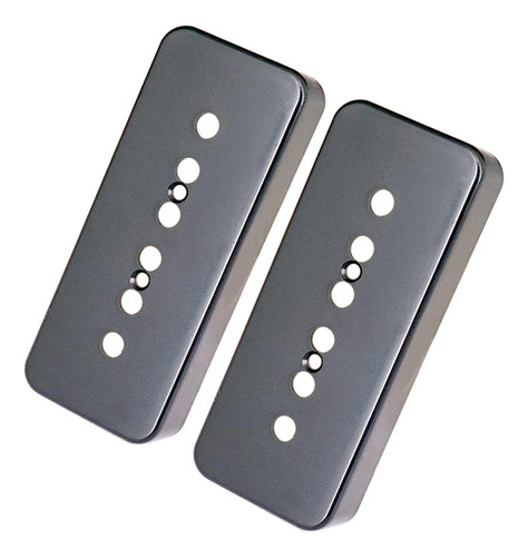 2x Cubierta De Pickup Pastillas Para Guitarra Negro