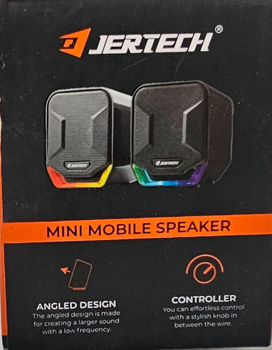 Parlantes Gaming Jertech S4 Rival Color Negro