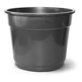 Vaso Redondo 07 (21,5l) Preto Nutriplan