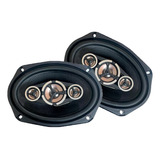 Parlantes Para Auto 6x9 Pulgadas 50 Rms Xline Ak-1369 