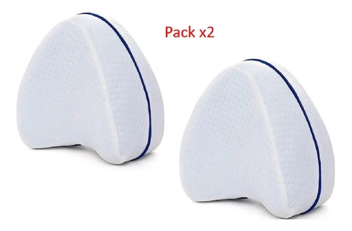 Pack X2 Almohada Para Piernas Almohadas Memory Rodilla Cojin