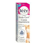 Veet Veet Body Curv Crema Depilatoria Áxilas Y Área De