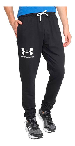 Pantalon Under Armour Rival Terry Negro 1367131001