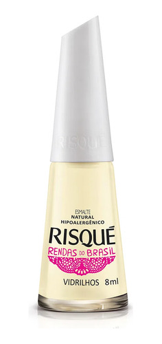 Esmalte Natural Risqué Francesinha Vidrilhos