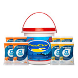 Cloro P/ Piscina 10kg +4 Barrilha 2kg +4 Sulfato 2kg