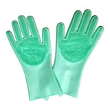 Guantes Cepillo De Silicona Para Lavar Platos Lenis