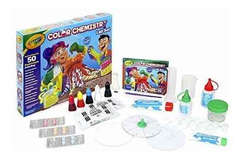 Juego De Química De Colores Crayola Para Niños, Regalo Para