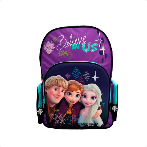 Mochila Infantil Escolar Frozen Elsa Believe In Us 45x30 Cm