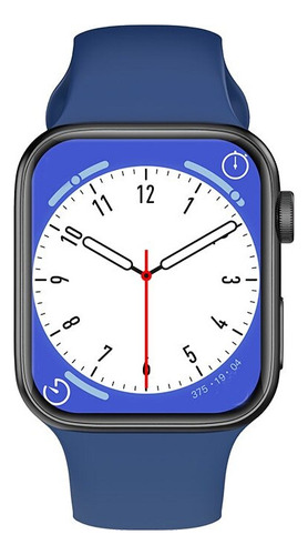 Relógio Inteligente I9 Pro Max Fitness Bt Call Iwo Blue