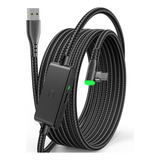 Cable  Para Gafas Oculus Quest Usb 3.1/puerto Carga /5 Mts