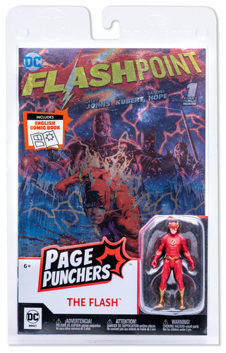 Figura De Acción Page Puncher Dc Direct The Flash 6