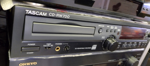 Reproductor Cd Tascam Cd-rw700 Profesional 