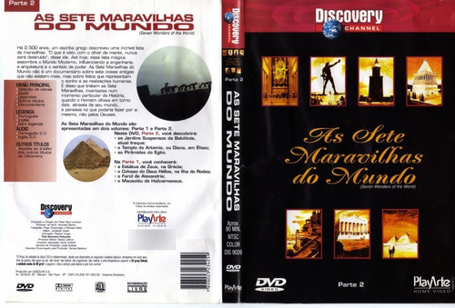 Dvd Sete Maravilhas Do Mundo Discovery Chanel 2 Original