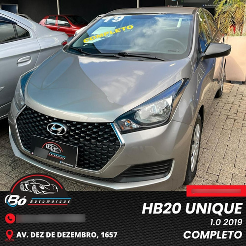 Hyundai Hb20 1.0 Unique 2019/2019