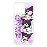 Funda Para Celular Kuromi - Kawaii Sanrio - iPhone 