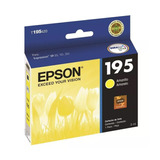 Cartucho Epson T195 Amarillo T195420 - Xp-101 Xp-201 Xp-211