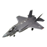 Maqueta De Papel De Caza Estadounidense F-35ii A Escala 1:33