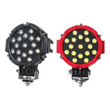 Luces Foco Neblinero Led 51w Redondo Off Road