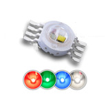 10 Piezas Led 1-3w Rgbw Repuesto Luz Disco Dj Sin Disipador