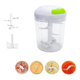 Multiprocesador Manual De Alimentos Meileyi Speedy Chopper  