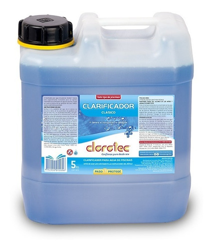 Clarificador Clásico Clorotec X 5 L Para Piletas