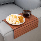 Bblfh Couch Cup Holder Bandeja De Brazo, Sofá Arm Tray Table
