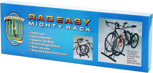 Rad Cycle - Portabicicletas De Pie Para Dos Bicicletas, Vers