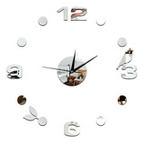 Reloj De Pared 3d Grande Para Decoración De Interiores 2
