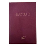 Cuaderno Libro Actas-clochette-rab-200 Pag Num(27x17cm)