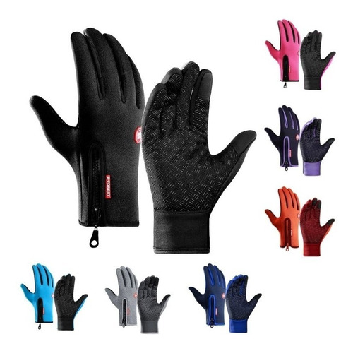 Guantes Térmicos -10°c Impermeables Touch Ciclismo Bicicleta