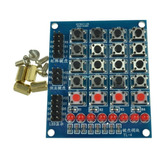 Teclado Matricial 4x5 5x4 20 Pulsadores + 8 Led Para Arduino