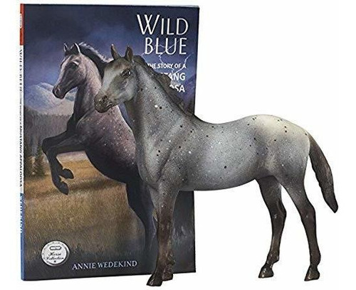 Set De Libro Clásico Y Caballo De Juguete Wild Blue Por