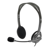 Auriculares Con Micrófono Logitech H111 Gris Skype Zoom Pc