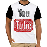 Camisa Camiseta Personalizada Youtuber Canal Envio Hoje 12