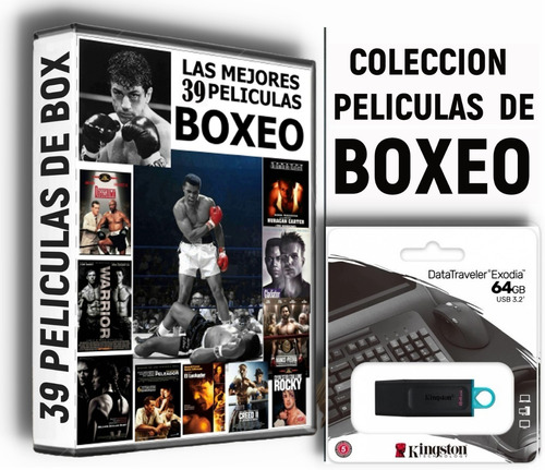 Usb 64 Gb Con Peliculas De Box Y Boxeo