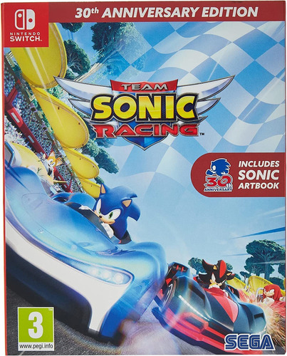 Team Sonic Racing 30th Anniversary Edition Switch Fisica