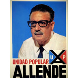 Cuadro Afiche Campaña Salvador Allende Presidente 1970